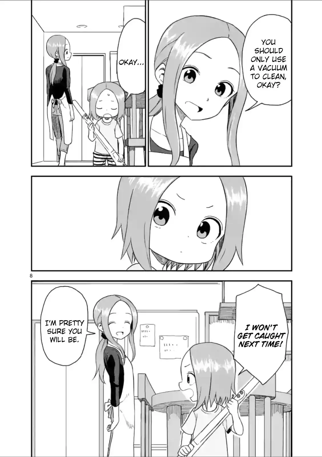 Karakai Jouzu no (Moto) Takagi-san Chapter 46 8